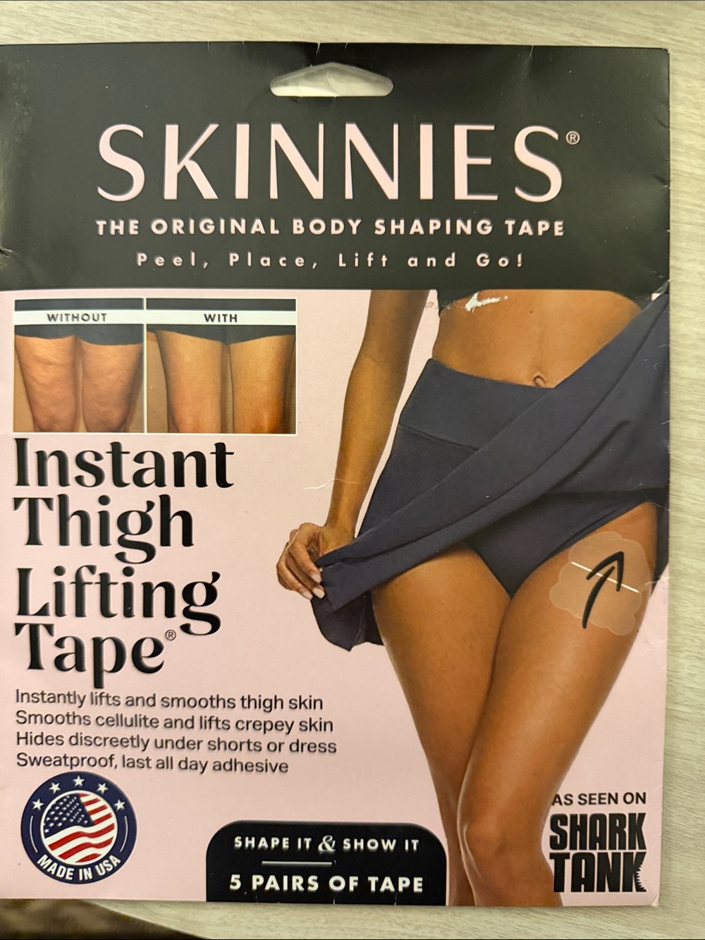 SKINNIES Instant Thigh Lifting Tape — Nude